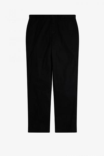 Pánské Kalhoty Fred Perry Classic Černé | CZ 1720SGLO